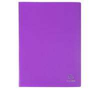Exacompta - Ref 88226E - Semi-Rigid PP Display Book - A4 (40 Views), Purple