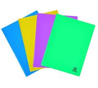 Exacompta - Ref 88290E - Forever Young Textured Bright PP Welded Display Books - 240 x 320mm in Size, Suitable for A4 Documents, 20 Pockets, 40 Viewing Pages