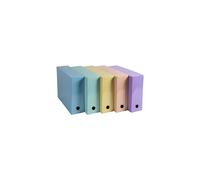 Exacompta - Ref 89560E - Aquarel Collection - Transfer Box File, 25.5x34cm for A4+ sized documents , 90mm Spine, Made up