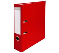 Exacompta - Ref 918403B - PP Lever Arch File - 320 x 290mm in Size, Suitable for Storing A4 Documents, 75mm Spine, Reinforced Finger Pull & Bottom Edge - Red