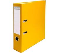 Exacompta - Ref. 918404B - Box of 20 A4 lever arch files - Spine 80 mm - Mechanical 80 mm - External dimensions: 32 x 29 x 8 cm - Format to file A4 - Colour: Yellow
