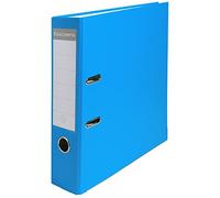 Exacompta - Ref 918412B - PP Lever Arch File - 320 x 290mm in Size, Suitable for Storing A4 Documents, 75mm Spine, Reinforced Finger Pull & Bottom Edge - Light Blue