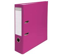 Exacompta - Ref. 918415B - Box of 20 A4 lever arch files - Spine 80 mm - Mechanical 80 mm - External dimensions: 32 x 29 x 8 cm - Format to file A4 - Colour: Raspberry