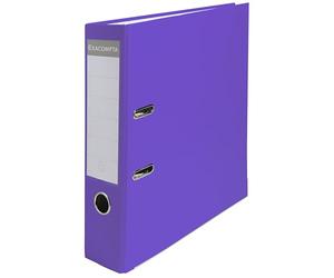 Exacompta - Ref. 918417B - Box of 20 A4 lever arch files - Spine 80 mm - Mechanical 80 mm - External dimensions: 32 x 29 x 8 cm - Format to file A4 - Colour: Lilac