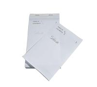 Exacompta - Ref. 96203E - 1 Block Maitre d'hôtel 50 carbonless sheets numbered in duplicate - Size 9.6x17 cm -
