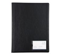 Exacompta Guildhall Display Book 12 Pocket A4 Black