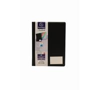 Exacompta - Ref CDB36Z - Guildhall Collection - Premium Display Book - Suitablde for A4 Documents, 36 Pockets, 72 Viewing Pages - Rigid Black PVC Cover