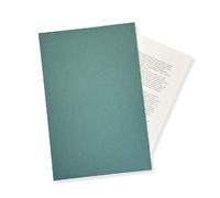 Exacompta - Ref FS250-BLUZ - Guildhall - Square Cut Folder, 250gsm Medium Weight Manilla, 349 x 242mm, A4 & Foolscap, Approx. 100 Sheets, Grey Angel Certified - Grey , Pack of 100