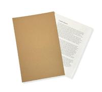 Exacompta - Ref FS250-BUFZ - Guildhall - Square Cut Folder, 250gsm Medium Weight Manilla, 349 x 242mm, A4 & Foolscap, Approx. 100 Sheets, Blue Angel Certified - Buff, Pack of 100
