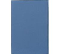 Exacompta - Ref FS315-BLUZ - Guildhall - Square Cut Folder, 35 x 24.2cm, 315gsm Premium Heavyweight Manilla, Holds A4 & Foolscap Documents, Blue Angel Certified - Blue, Pack of 100