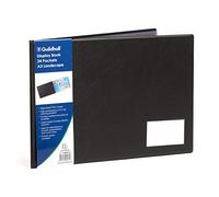 Exacompta Guildhall Display Book Landscape 24 Pocket A3 Black