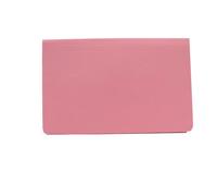 Exacompta - Ref PW2-PNKZ - Guildhall - Full Flap Pocket Wallet, 35x 24.2cm, Holds A4 & Foolscap Documents, 315gsm Quality Heavyweight Manilla, Foolscap - Pink, Pack of 50