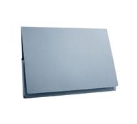 Exacompta - Ref PW3-BLUZ - Guildhall - Pocket Wallet, 14x10" / 350 x 242mm, 315gsm Heavyweight Premium Quality Manilla, A4 & Foolscap, Blue Angel Certified - Blue, Pack of 50