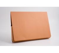 Exacompta - Ref Pw3-Orgz - Guildhall - Pocket Wallet, 14X10" / 350 X 242mm, 315Gsm Heavyweight Premium Quality Manilla, A4 &