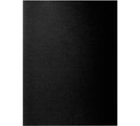 Exacompta Rock''s Square Cut Folder A4 Black Cardboard 210 gsm Pack of 100