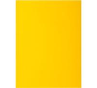 Exacompta Rock''s Square Cut Folder A4 Yellow Cardboard 210 gsm Pack of 100