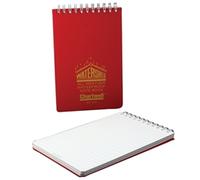 Exacompta Ruled Watershed Waterproof Book 101x156mm Red 2291