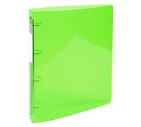Exacompta - Ref. 51771E - Iderama semi-rigid PP binder - 4 round rings, diameter 30 mm - Spine 40 mm - External dimensions: 32 x 26.8 cm - A4 Maxi file format - Colour: anise green