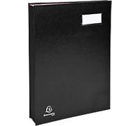 Exacompta Signature Book A4 Black 24211E 24 (W) x 2.5 (D) x 32.7 (H) cm