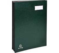 Exacompta Signature Book A4 Green 24123E 24 (W) x 1.7 (D) x 32.7 (H) cm