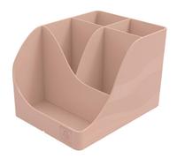 Exacompta Skandi Pen-Wave Desk Organiser 5 Compartments PS (Polystyrene) Nude
