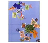 Exacompta Stamp Album Globe-Trotter 16 Pages Black 22,5 x 30,5 cm