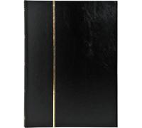 Exacompta Large Classic Stamp Album, 48 Pages - Black, 22.5 x 30.5 cm