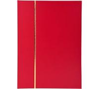 Exacompta Large Classic Stamp Album, 48 Pages - Red, 22.5 x 30.5 cm