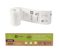 Exacompta SumUp Zero Plastic Receipt Roll 57x30mmx9m (Pack of 20)