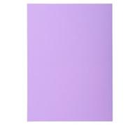 Exacompta Super Square Cut Folder A4 Lilac Cardboard 60 gsm Pack of 1000