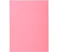 Exacompta Super Square Cut Folder A4 Pink Cardboard 160 gsm Pack of 500