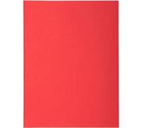Exacompta Super Square Cut Folder A4 Red Cardboard 160 gsm Pack of 500