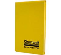 Exacompta Survey Book 2200Z Yellow 10.6 x 1.4 x 16.5 cm
