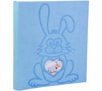 Exacompta Teddy Rabbit Photo Album Hardback Paper 30.3 x 32.8 x 4.7 cm Blue 300 Photos