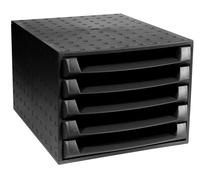 Forever 5 Drawer Set Black 221014D