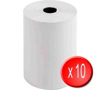 Exacompta Thermal Roll White 57 mm x 35 mm x 12 mm x 18m 44809E Pack of 10 Rolls
