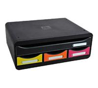 Exacompta Toolbox Classic A4+ Black Harlequin 35.5 x 27 x 13.4 cm