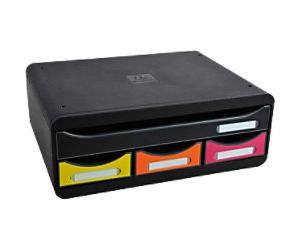 Exacompta Toolbox Classic A4+ Black Harlequin 35.5 x 27 x 13.4 cm