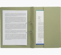 Value Product Pocket Spiral Files 285gsm Foolscap Green (Pack of 25) Tpfm-Grnz