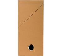 Exacompta Transfer File 89428E A4 Havana Cardboard 255 (H) x 340 (D) x 120 (W) mm Pack of 5