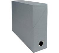 Exacompta Transfer File 89526E A4 Grey Cardboard 255 (H) x 340 (D) x 90 (W) mm Pack of 5