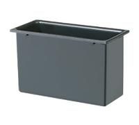 Exacompta Waste Bin Insert 43242D 2 L Anthracite Plastic 125 x 222 x 95 mm