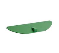 Exacompta Waste Bin Lid 43815D Green Plastic 20 x 228 x 80 mm