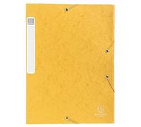 Exacompta Yellow Filing Box Cartobox A4 Spine 4cm Organise Archive Storage