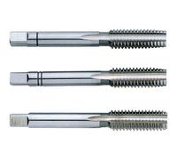Exact 00080 HSS Hand Taps DIN 352 Set Of 3 M8
