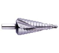 Exact 07005 6-36mm HSS Step Drill with Spiral Flute
