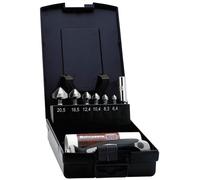 Exact 1605649 Countersink Set 8-Piece, HSS, Rapid Tool Changes