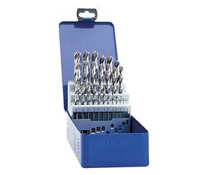 EXACT 32004 EX32004 EVENTUS 25 PCE Ground Twist Drill SET-1-13MM (A214215), Grey