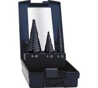 Exact 50071 HSS TiALN Step Drill Set 4-12/4-20/6-30mm