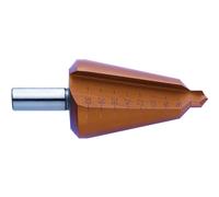 Exact Sheet Metal Peeling Drill Bit Size 1 HSS TiN Coating
